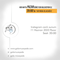 Gala müzayede | instagram canlı sunum