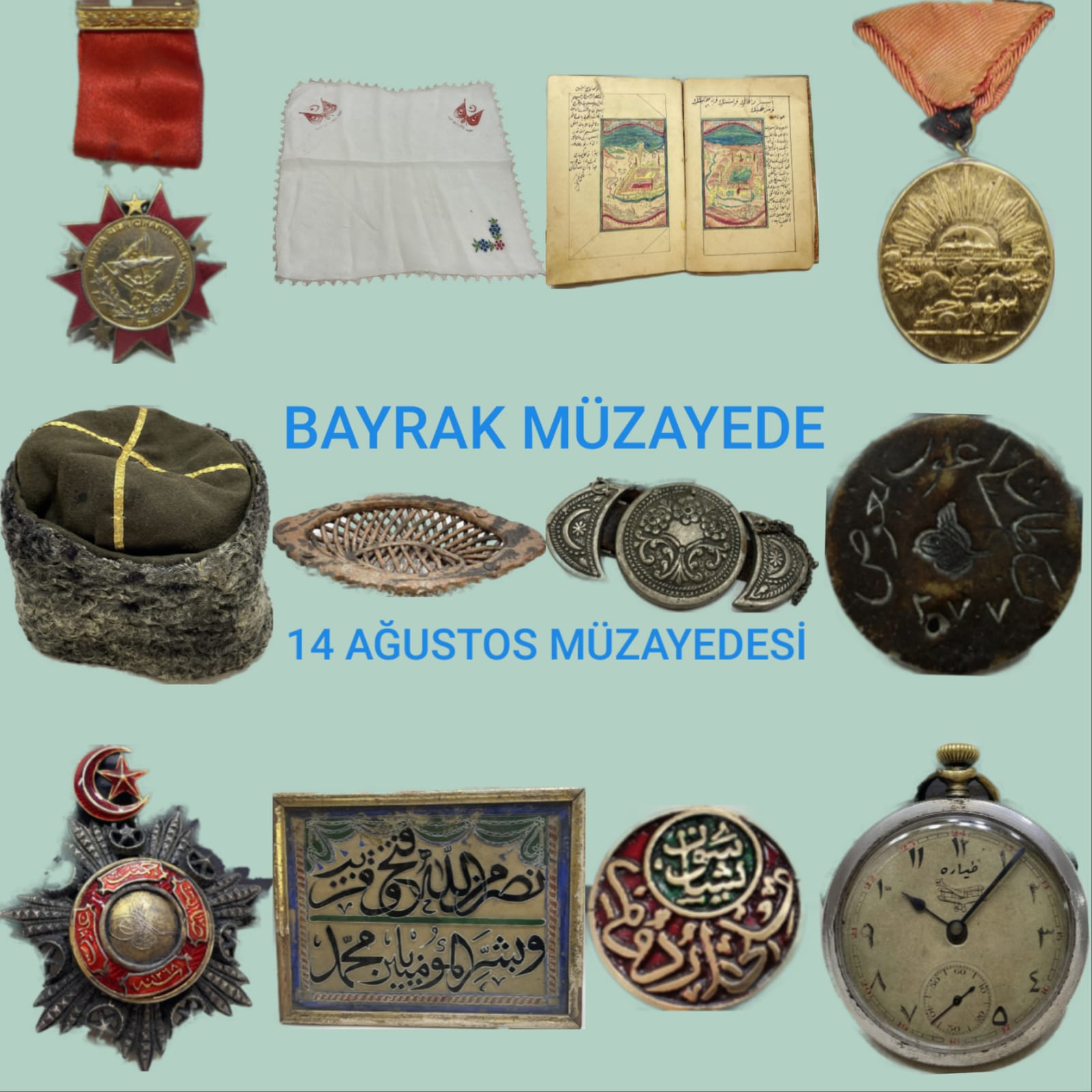 16 AĞUSTOS MÜZAYEDESİ - Bayrak Müzayede