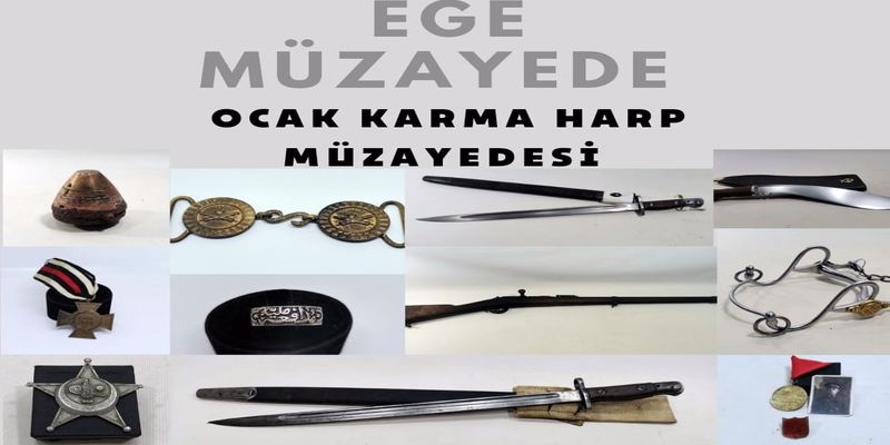 Ege Müzayede | OCAK KARMA HARP MÜZAYEDESİ