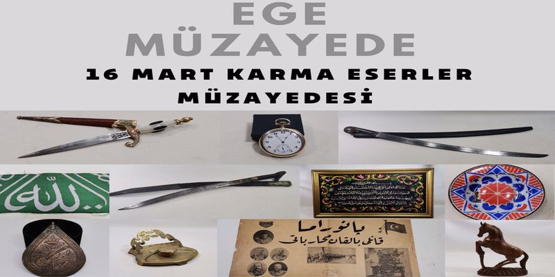 Ege Müzayede | 16 MART KARMA ESERLER MÜZAYEDESİ