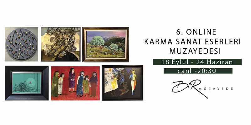 Bir Müzayede | 6.ONLINE KARMA SANAT ESERLERİ MÜZAYEDESİ
