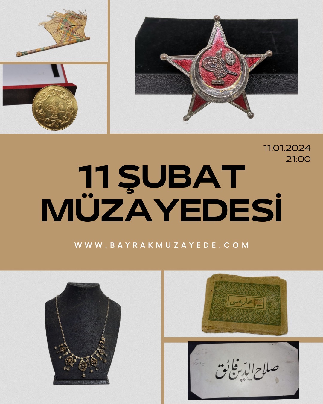 Bayrak Müzayede | 11 ŞUBAT MÜZAYEDESİ