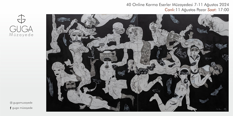 Guga Müzayede | 40. ONLINE GÜNCEL SANAT MÜZAYEDESİ