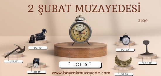Bayrak Müzayede | 2 ŞUBAT MÜZAYEDESİ Bayrak Müzayede | 2 ŞUBAT MÜZAYEDESİ