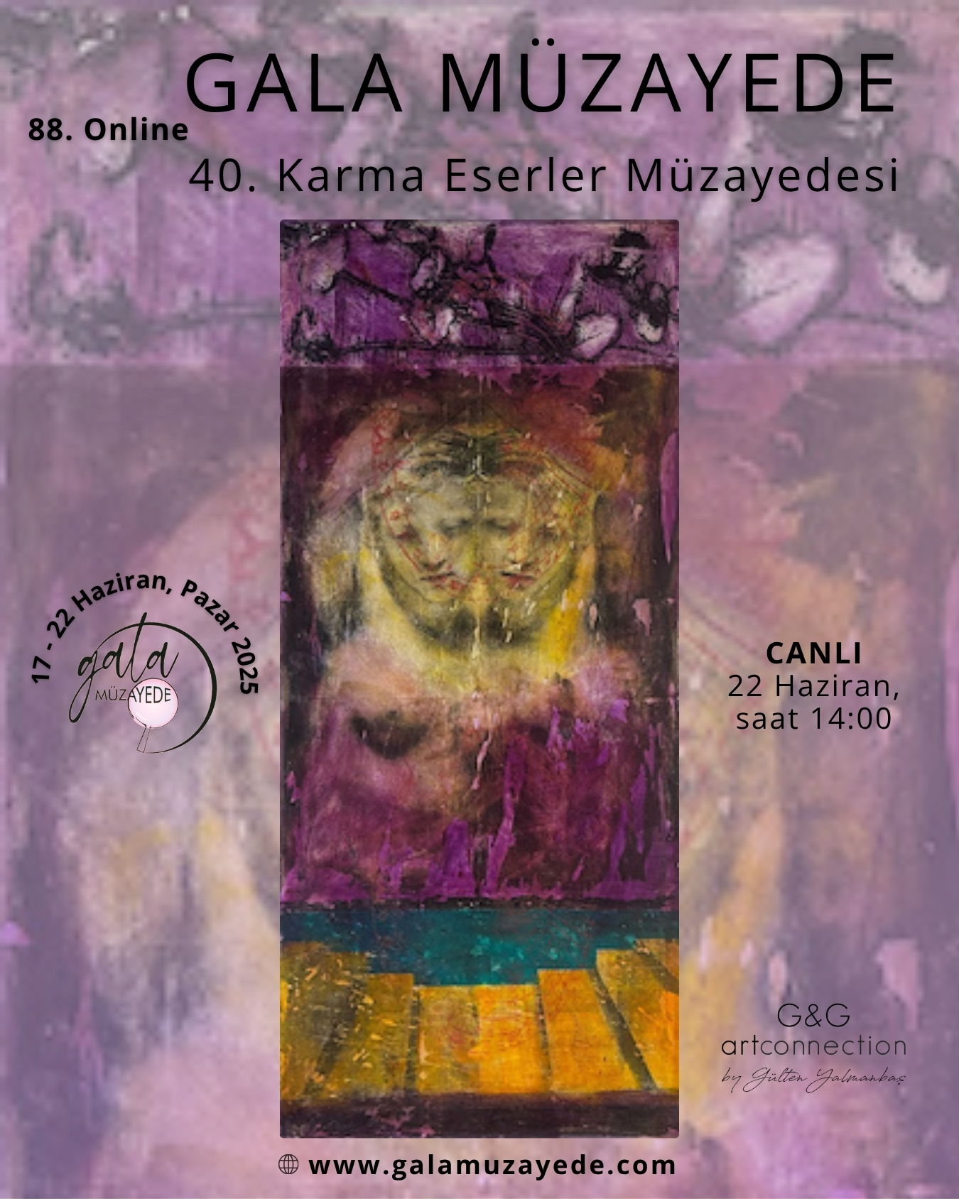 Gala Müzayede | 88. Online 40. Karma Eserler Müzayedesi
