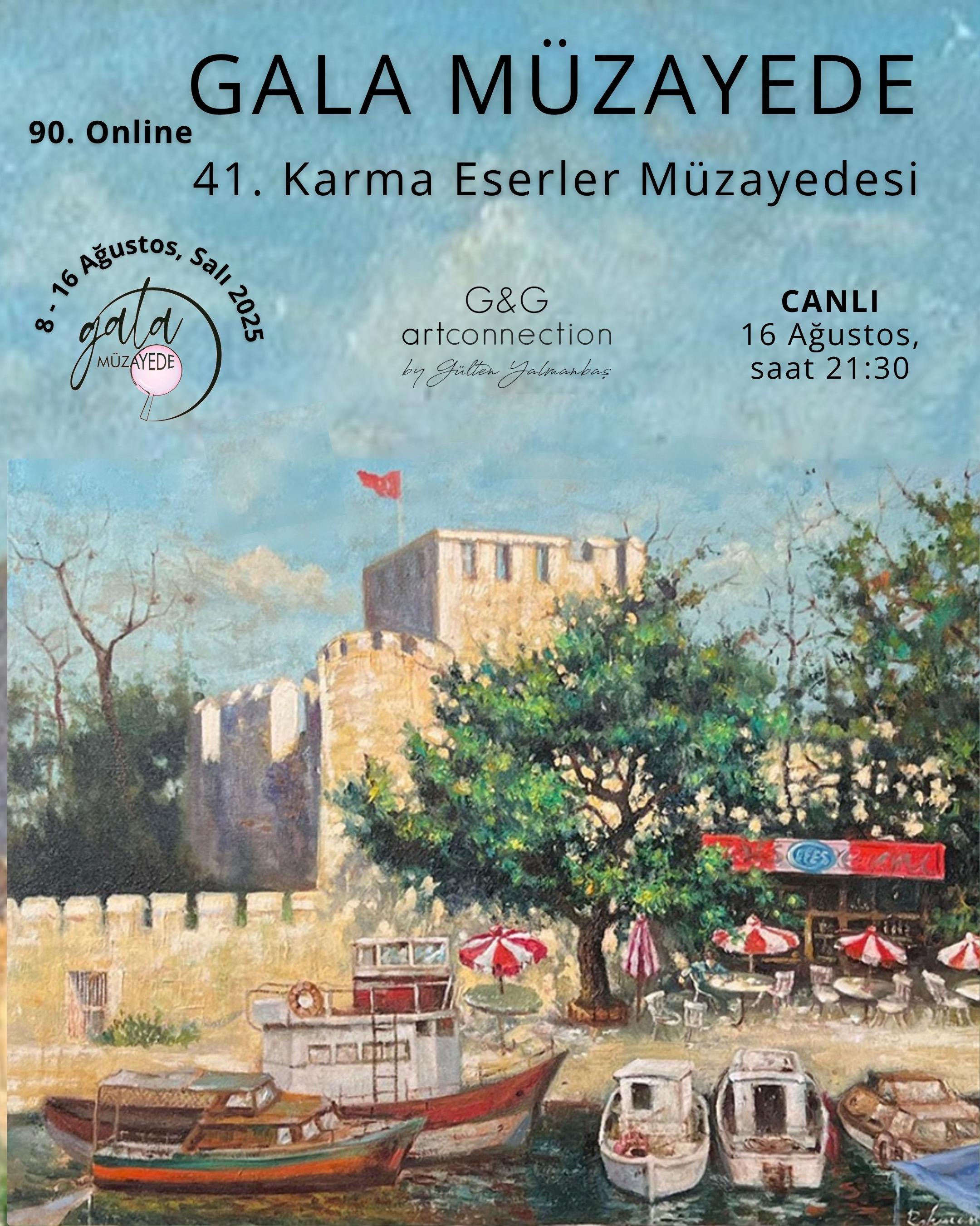 Gala Müzayede | 90. ONLINE 41. KARMA ESERLER MÜZAYEDESİ