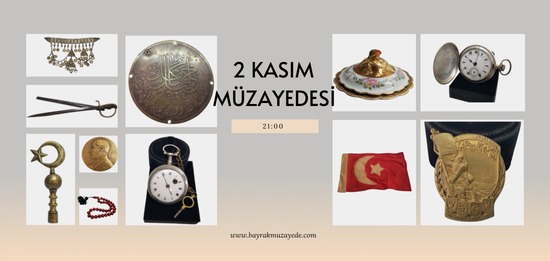 Bayrak Müzayede | 2 KASIM MÜZAYEDESİ