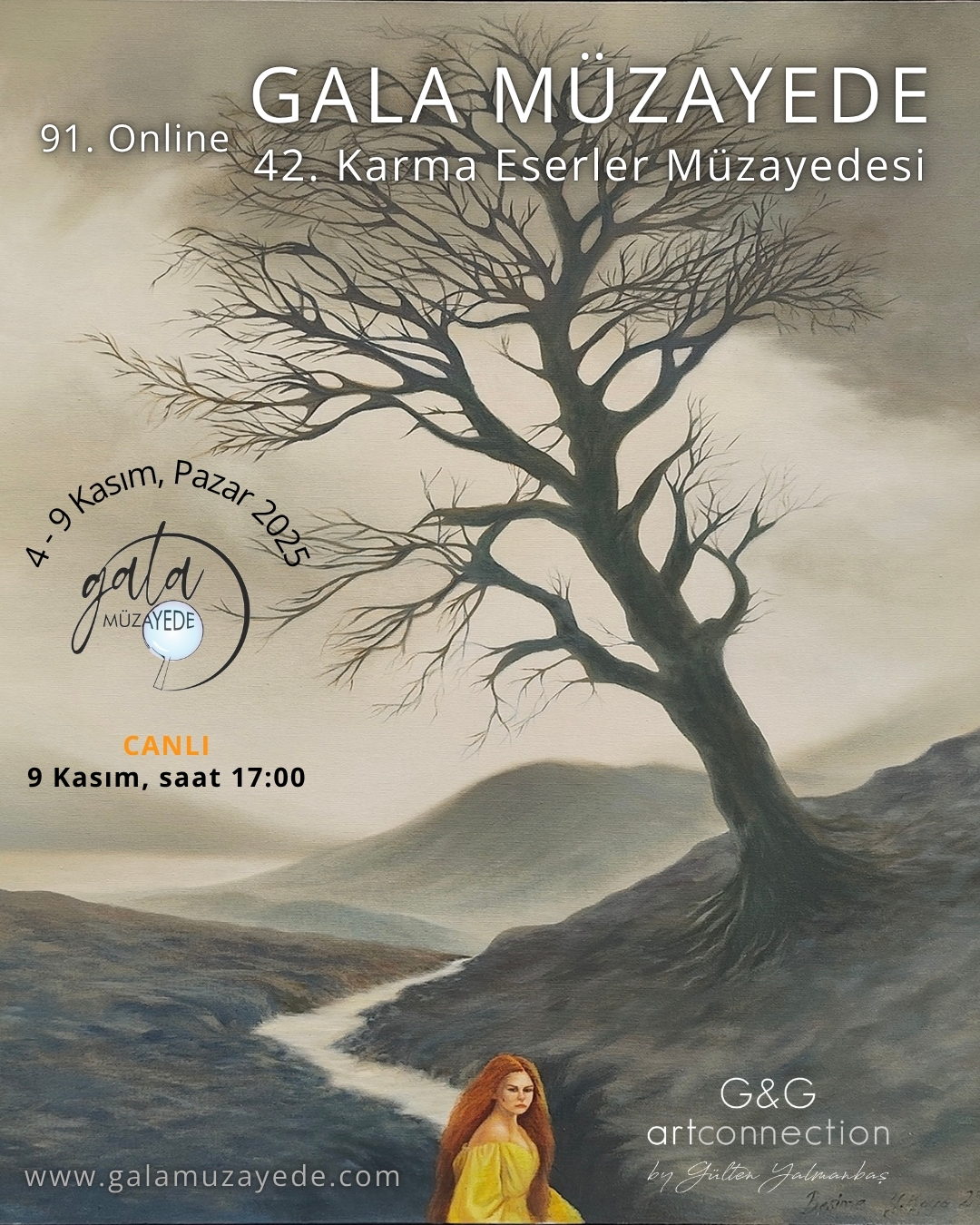 Gala Müzayede | 91. ONLINE 42. KARMA ESERLER MÜZAYEDESİ