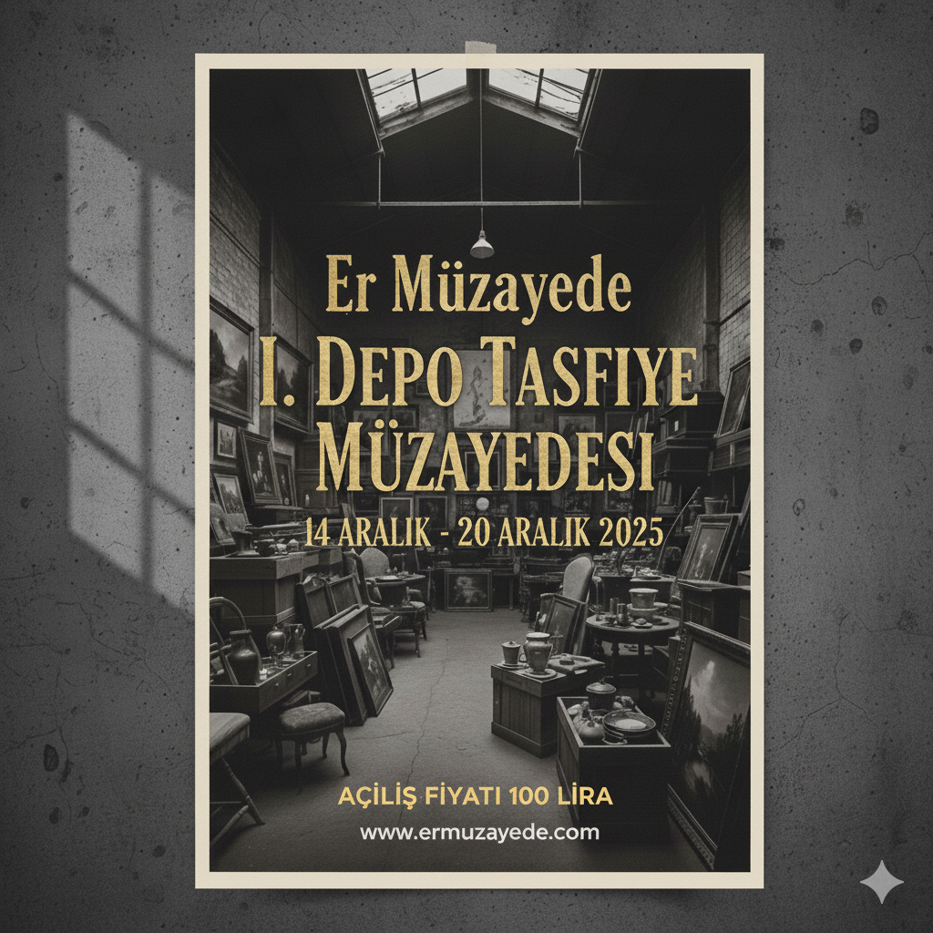 ER MÜZAYEDE | l. Depo tasfiye müzayedesi ER MÜZAYEDE | l. Depo tasfiye müzayedesi