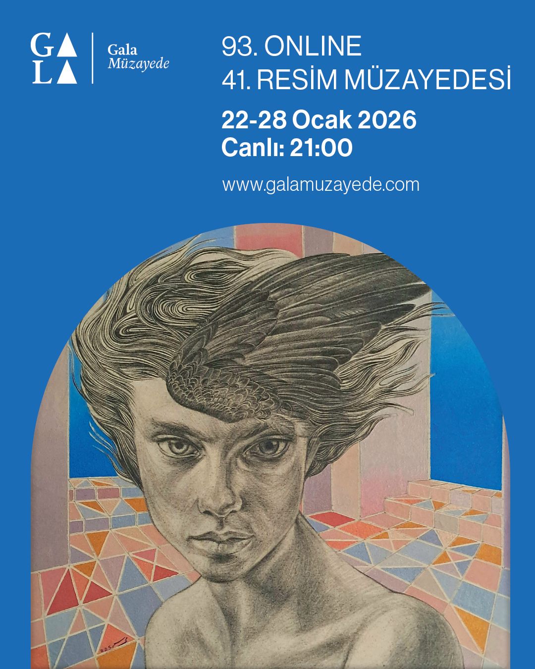 Gala Müzayede | 93. Online 41. Resim Müzayedesi