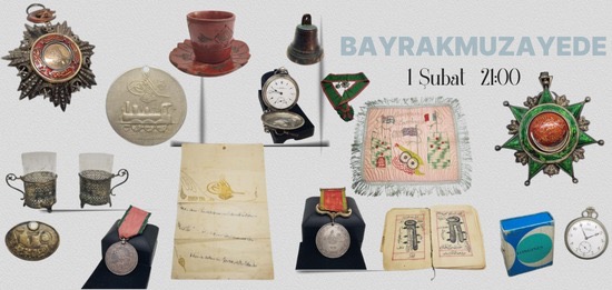 Bayrak Müzayede | 1 ŞUBAT MÜZAYEDESİ